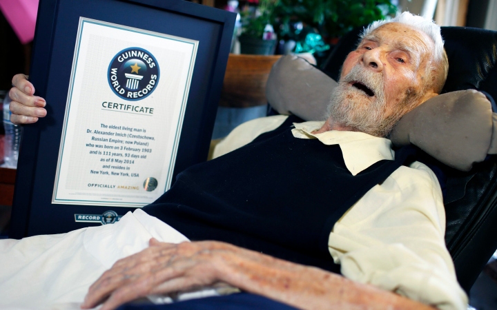 111 évesen meghalt a világ legidősebb férfija