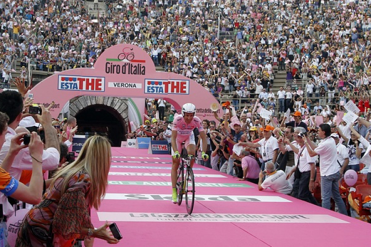 Balatonfüreden is átteker a Giro d’Italia